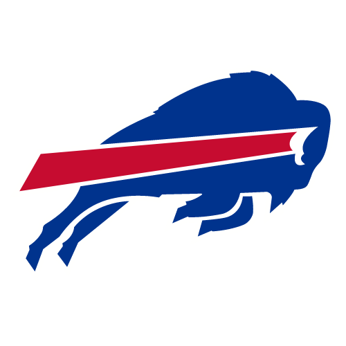 Logo of a blue buffalo with a red streak.