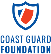 Coast Guard Foundation logo with a blue shield and red shield inset.